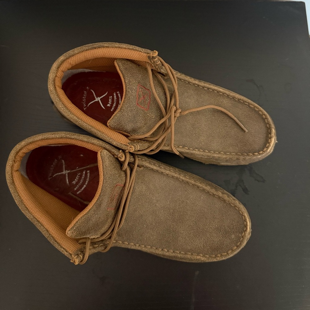 Twisted x driving moccasins
